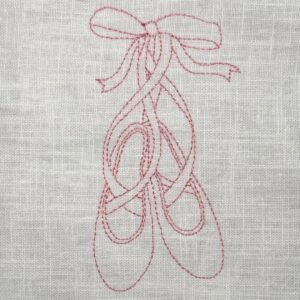 Stickdatei Ballettschuhe – Bild 1