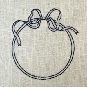 Schleife Rahmen 4 Grössen – Bild 1