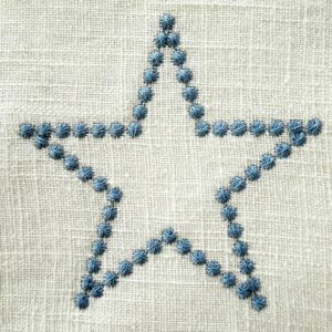 Stern Perlen 5 Grössen – Bild 1