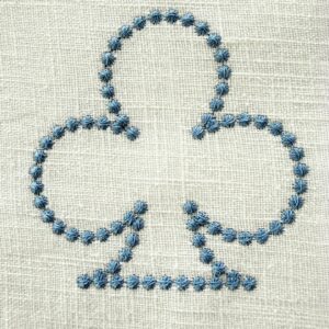 Stickdatei Rosen Perlen 5 Grössen – Bild 1