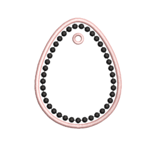 Osterei Applikation 4 Grössen – Bild 2