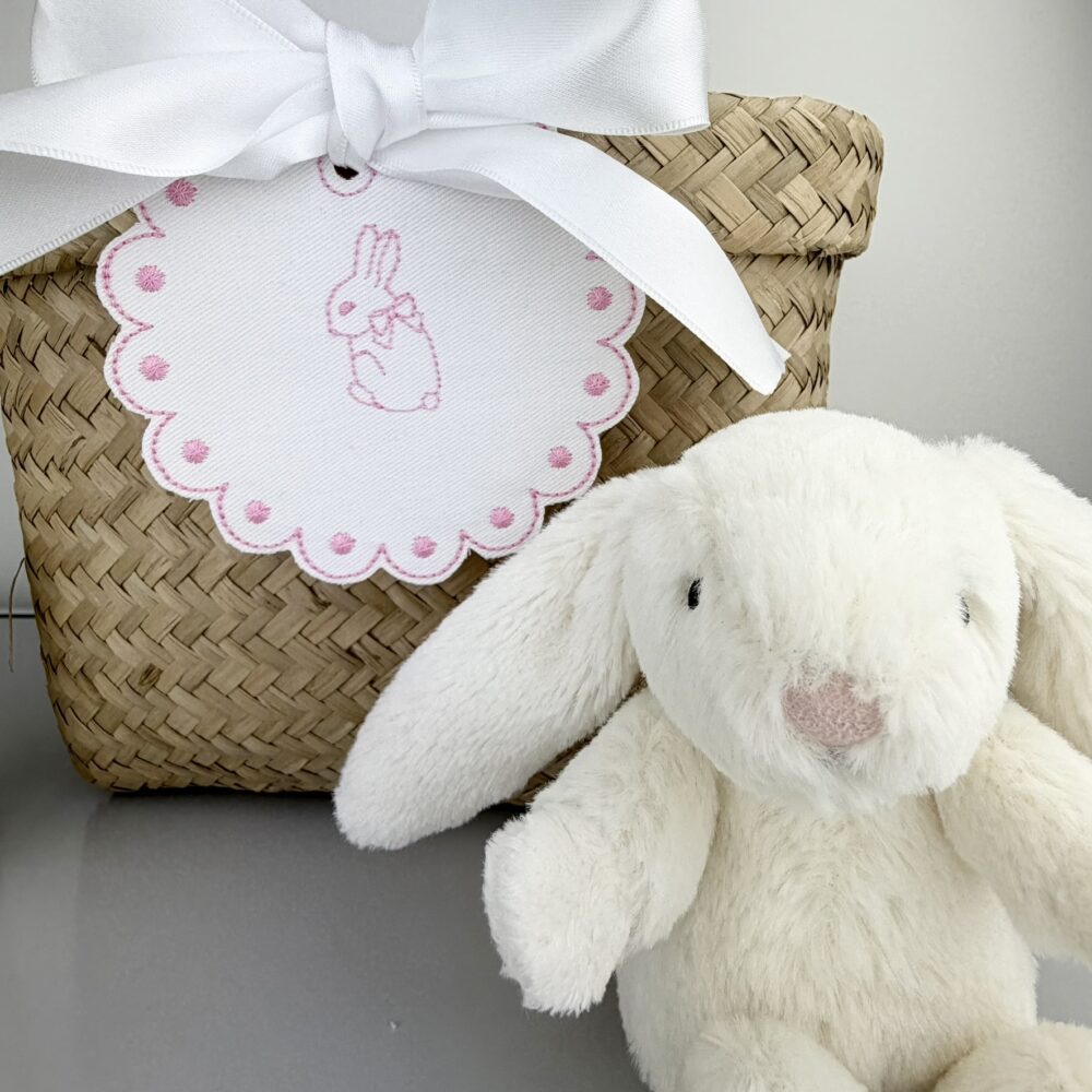 ith scallop dot pendant name pendant bean embroidery moneli