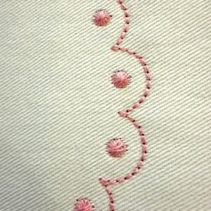 ITH scalloped edge pearl circle - Image 4