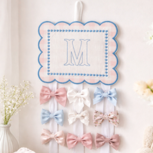 ITH Muschelkante Schleifenhalter Stickdatei – Bild 2